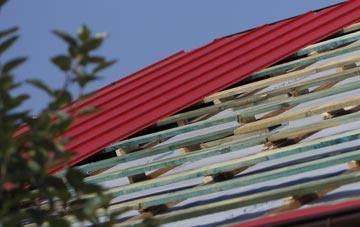 Llanreath corrugated roofing costs